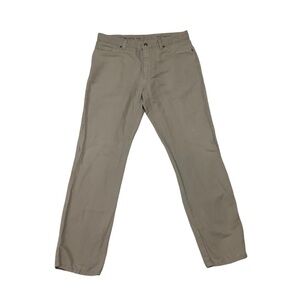 Ermenegildo Zegna Linen Blend Pants Sz 36W 32L (inseam measured) Taupe
